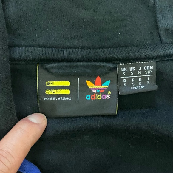 Adidas Pharrell Williams Full Zipped Hoodie Men’s Small or Women’s Medium - Picture 8 of 11